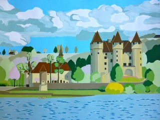 Le Château De Val
(Modèle pour le Château Sous Les Eaux - Stella Maris)